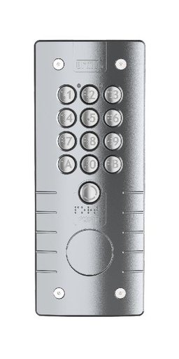 [URMCE20ZG54] Clavier 22 Codes Zamac Gris Urmet CE20ZG54