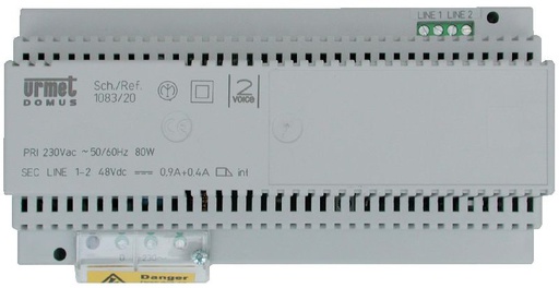 [URM1083/20] Alimentation Systeme 2Voice Urmet 1083/20
