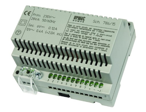 [URM786/15] Alimentation 28Va Avec Relais Urmet 786/15