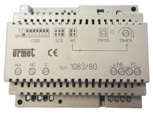 [URM1083/80] 2Voice Relais Bus Configurable Urmet 1083/80