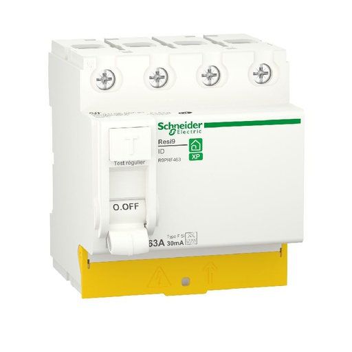 [SCHR9PRF463] RESI9 - interrupteur différentiel - 4P - 63A - 30m R9PRF463
