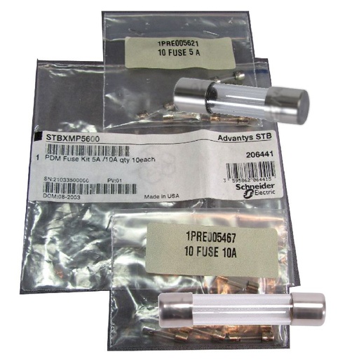 [SCHSTBXMP5600] Advantys STB - kit de fusibles PDM - pour module E STBXMP5600