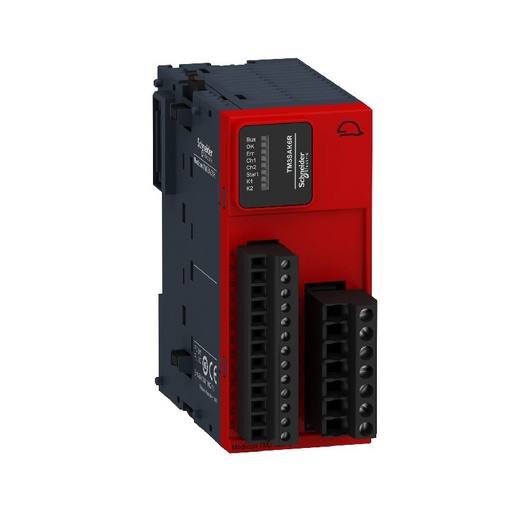 [SCHTM3SAK6R] Modicon TM3, module sécurité ctrl AU/inter/barr/ta TM3SAK6R