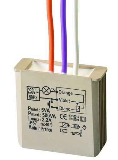 [YOKMTM500E] Minuterie encastrée 500W Yokis MTM500E