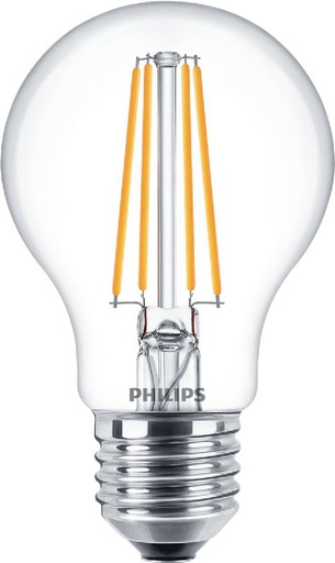 [PHI354913] CorePro LEDBulb Filament Standard 7-60W E27 4000K Clair 354913 Philips