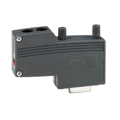 [SCHVW3CANKCDF180T] Altivar - connecteur femelle SUB-D9 CANopen - droi VW3CANKCDF180T