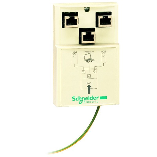 [SCHVW3CANTAP2] Altivar - boîtier de dérivation CANopen - 2xRJ45 e VW3CANTAP2